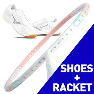 가와사키 가와사키 K1090 배드민턴라켓 + 미즈노 V1GA218003 배드민턴화