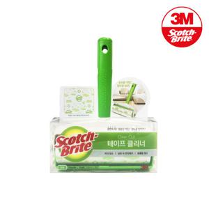 3M 3M 스카치브라이트 테이프클리너 대형 (핸들+리필1입)