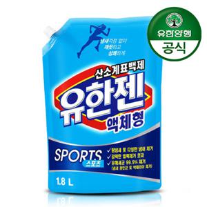 유한양행 [유한양행] 유한젠 스포츠 액체형 리필 1.8L 1개/ 땀냄새 제거