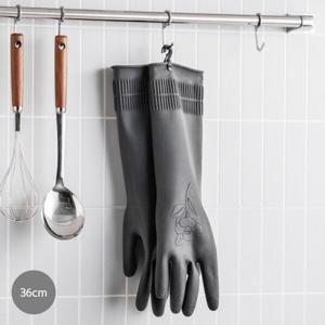 (주)락앤락 데일리고무장갑-걸이형-36CM-GRY