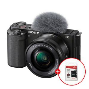 SONY [32G메모리 증정][정품]SONY 브이로그 카메라 ZV-E10[단품/렌즈킷]