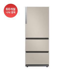 삼성전자 *포토상품평* 비스포크 김치플러스 김치냉장고 3도어 RQ33DG71J2ET (328L, 에센셜 베이지)
