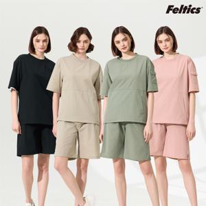 [Feltics] 펠틱스 25 SUMMER 여성 텐션 하프 셋업 4종 (F504W)