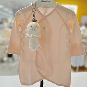 [압소바1] 2종택1 돌돌모달배냇가운+인형세트 MIAA2B-10115 [25 S/S 임신/출산선물]