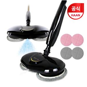 한경희 무선 물걸레청소기 아쿠아젯 AM-5600BM 점보 /물분사기능/진동트윈헤드/물걸래/틈새청소/