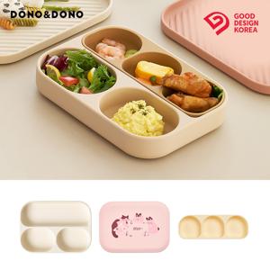 [도노도노] NEW 컬러 맘마존 올인원 흡착식판 세트 (3p)