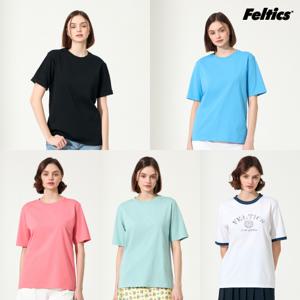 [Feltics] 펠틱스 25 SUMMER 여성 컴포터블 티셔츠 5종 (F505W)