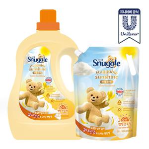 스너글 햇빛건조향 섬유유연제 허거블선샤인 1.8L + 2.6L