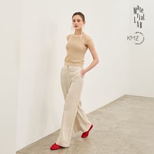[JAPAN FABRIC] 머티리얼랩 25SS 쿠마자와쇼지 트리아세테이트 자카드 팬츠