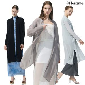 플리츠미 25SS 쉬폰 롱가디건 1종