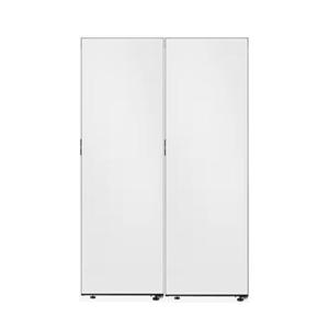 [삼성] 비스포크 냉장고 냉동고 세트 1도어 RR40C7985AP+RZ34C7955AP(메탈)