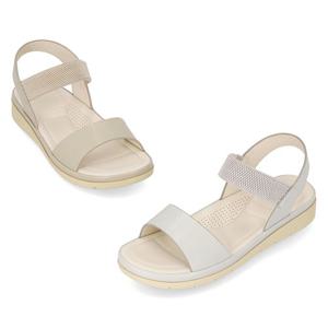 [엘칸토] 정상가149,000원 여성 투 밴드 플렉서블 샌들 2.5cm LCWW55M426