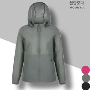 [마운티아]마운티아 여성 여름 경량 바람막이 점퍼 일상복 단체복 코모도자켓8 1MQJKM4501 카키
