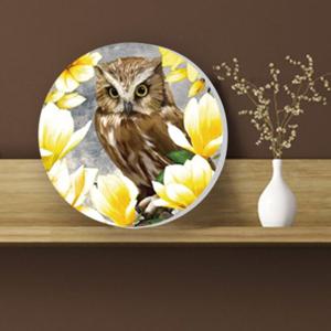 원룸꾸미기 부엉이 그림 풍수 꽃 목련 액자 그림드림 6Owl ci30C 인테리어액자