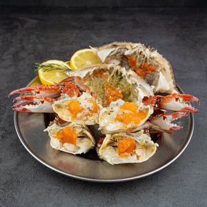 [자연맛남 꽃게] 살아있는 상태로 급냉한 최상급 암꽃게 1kg(4-6미)