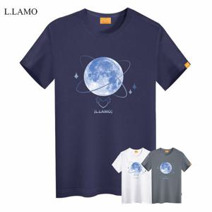 엘라모 문오르빗 반팔 티셔츠 남녀공용 빅사이즈 S~4XL