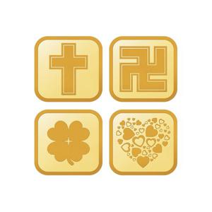 [아시아골드] 베젤 스퀘어 골드바 1.875g