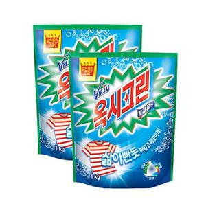 옥시크린 표백제 일반/드럼 겸용 리필 1kg+1kg (W97A39C)