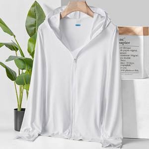 썸머룩 여성 자외선차단 후드집업 XL 화이트 여름점퍼