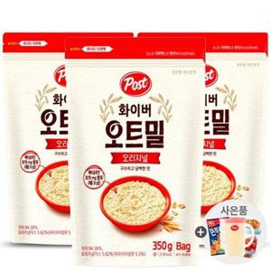 갤러리아_포스트 화이버 오트밀 오리지널350g x 3개+사은품랜덤증정