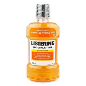 리스테린 구강 청결제 입냄새제거 가글 시트러스750ml (WB83F6C)