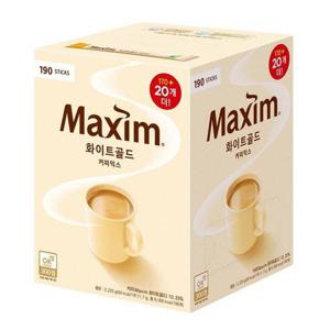 갤러리아_맥심 화이트골드 커피믹스 170T+20T