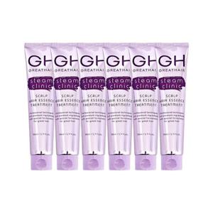 [그레이트헤어]GH 그레이트헤어 스팀 클리닉 스칼프 헤어에센스 트리트먼트 이찬석 110ml 6개
