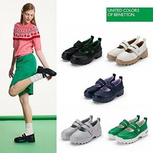[베네통]BENETTON 메리 제인 스니커즈