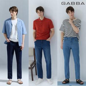 [GABBA] 가바 25SS 남성 썸머 에어 라이트 데님 3종