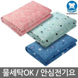 곰표한일전자 워셔블 전기요 더블사이즈 (디자인 10종 중 택1) 1350*1800