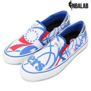 [NBALAB] 캔버스 슬립온 필라델피아 식서스 F18L001SPRB