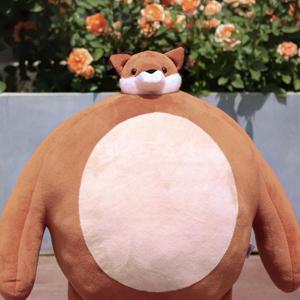벌크업 어깨빵 여우인형 소두곰인형 쓸데 쓸모없는 웃긴선물