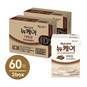 [대상웰라이프] 뉴케어 커피맛(200mlx30팩), 2박스