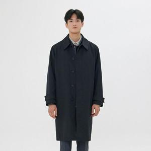 [앤듀]유니 오버핏 히든버튼 맥코트(O213CT010P)