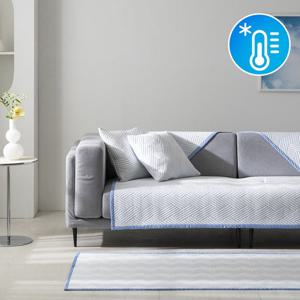 아이스쿨 냉감 매쉬 와이드 넓은 소파패드 4인용 90x230cm