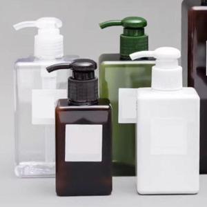 다용도 샴푸 린스 화장품 소분 리필 공병 450ml 투명