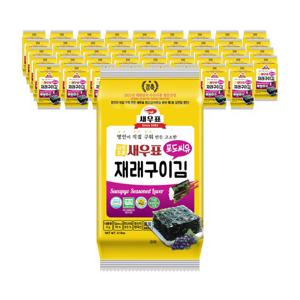 새우표 완도 포도씨유 재래구이김 4g x 45봉