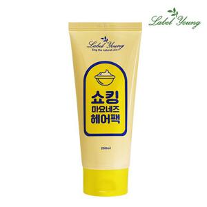 [라벨영] 찰랑머릿결+영양부족+건조/푸석머리케어 쇼킹 마요네즈헤어팩