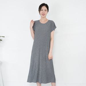 여성 엄마옷 인견 플리츠원피스 OP205304 중년여성의류/50대/60대/마담/빅사이즈/할머니옷