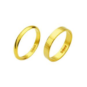[새미쥬얼리] 24k 순금 베이직반지 반돈 (4종 택1)