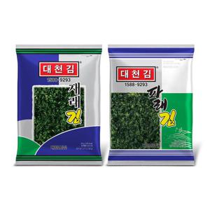 대천김 재래김 15봉 + 파래김 15봉 혼합 (총 30봉)