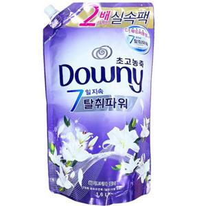 다우니 초고농축 섬유유연제 1.6L 화이트티 릴리 리필 (WCDA7B7)