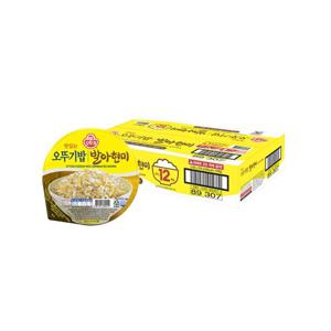 오뚜기밥 발아현미 210g x 12개