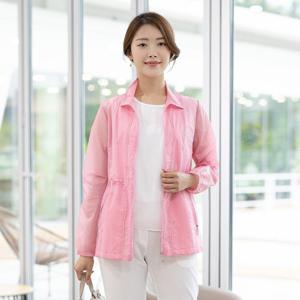여성 엄마옷 모슬린 핫픽스 바람막이 점퍼 JP206037 중년여성의류/50대/60대/마담/빅사이즈/할머니옷