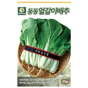 동동얼갈이배추씨앗 20g[WY]