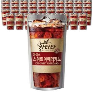 롯데칠성 칸타타 아이스 스위트아메리카노 230ml x 40개
