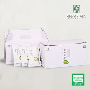 [제주푸드마씸] 제주오가닉스 유기농 양배추즙 (60포, NFC 생착즙)