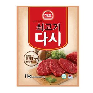 갤러리아_[푸른들마켓][해표] 쇠고기다시다1kg