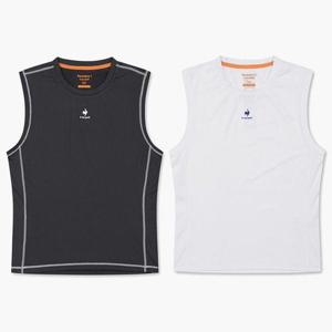 [르꼬끄 스포르티브]르꼬끄 공용 슬림핏 민소매 베이스레이어 QP123CSL21