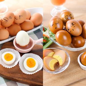 [자연맛남 계란] 아산맑은 반숙란30알 + 참나무로 훈연한 훈제란 30알(총60알)